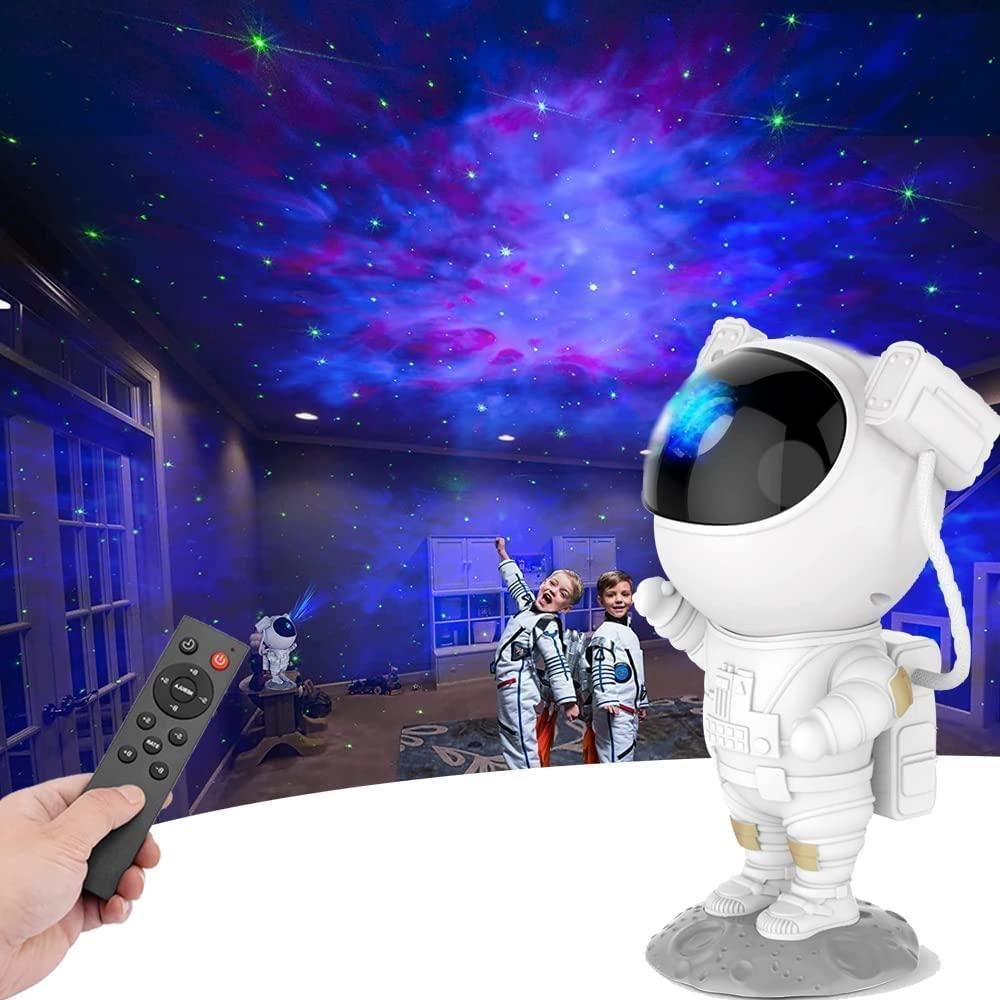 Astronaut Galaxy Projector - 360 Magnetic Head Rotation, Remote Control bae740-fe