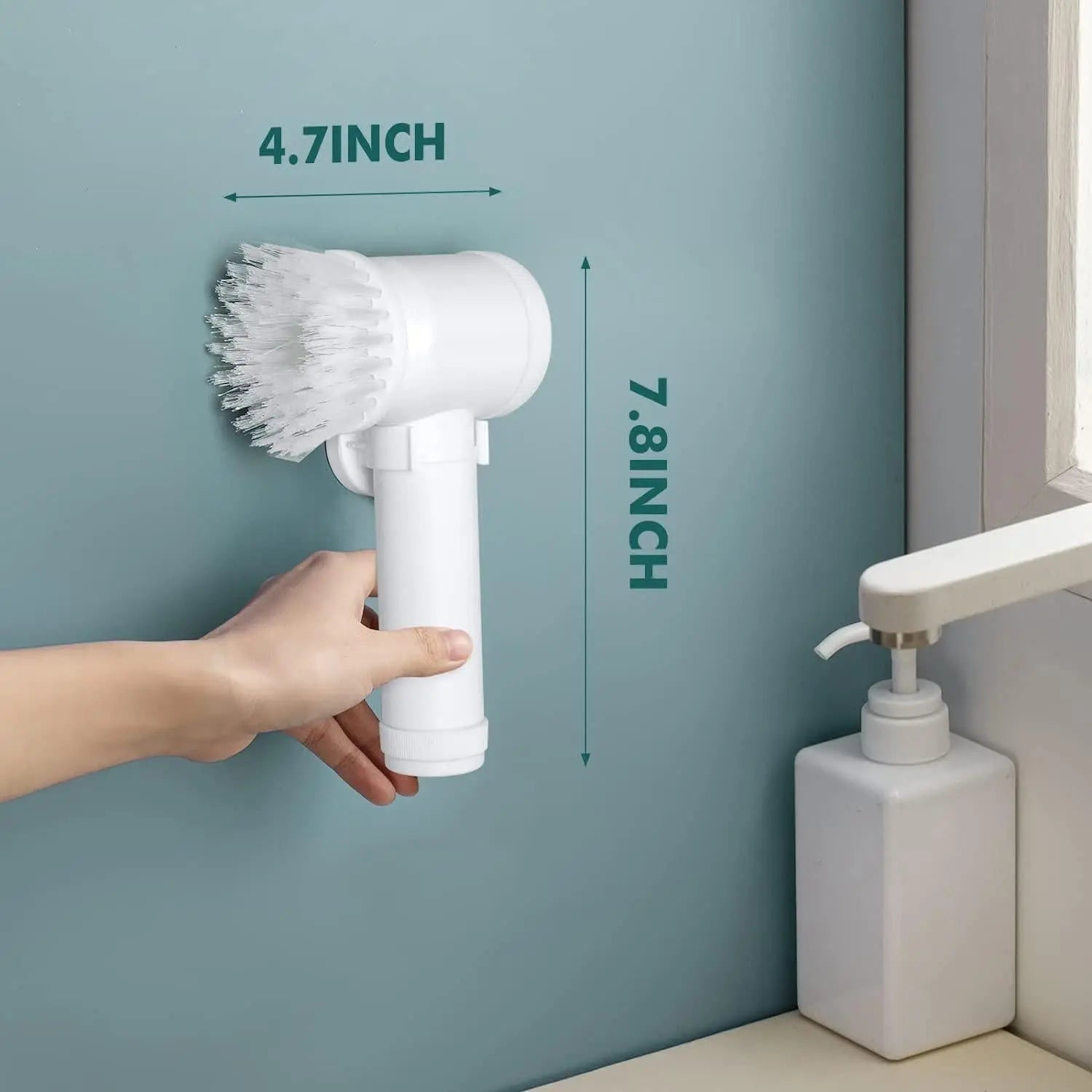 5 in 1 Handheld Bathroom Cleaning Brush bae740-fe