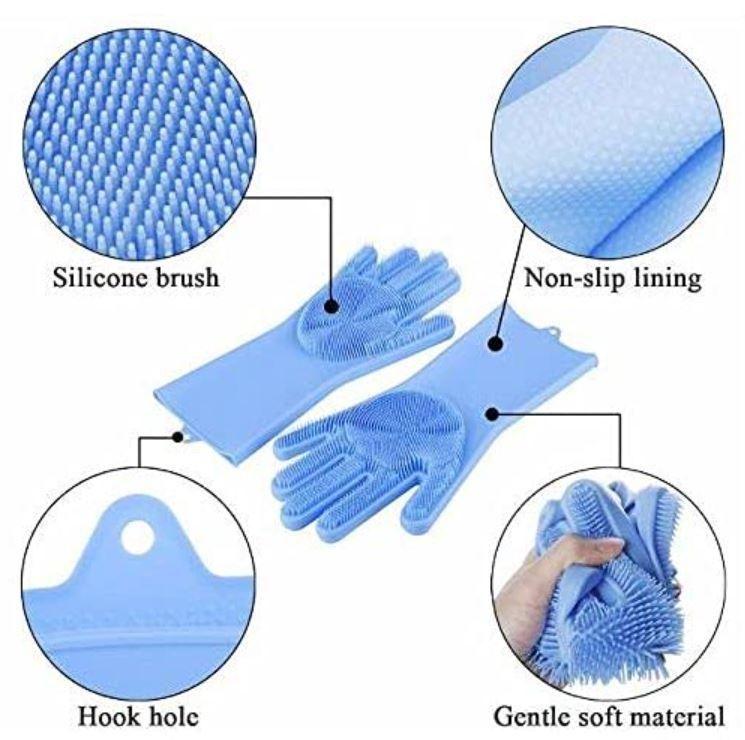 Silicone Dish Washing Gloves bae740-fe