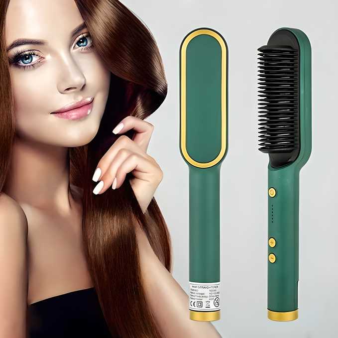 Professional Electric Hair Straightener Comb Brush bae740-fe