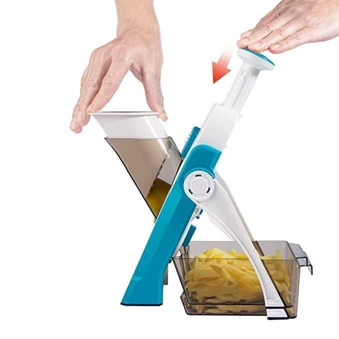 Slicer for Vegetables, Meal Prep with Thickness, Size Adjustment bae740-fe