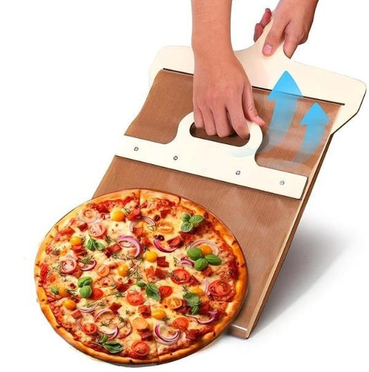 Wooden Pizza Paddle with Smooth Handle for Transfer The Pizza Crust bae740-fe