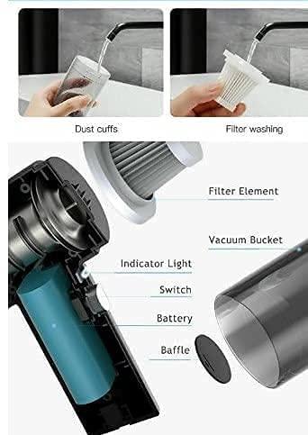 Portable Air Duster Wireless Vacuum Cleaner bae740-fe