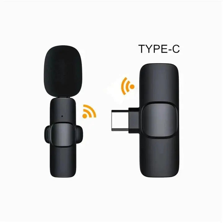 IMPORTED WIRELESS LAVALIER MICROPHONE AUDIO VIDEO RECORDING bae740-fe